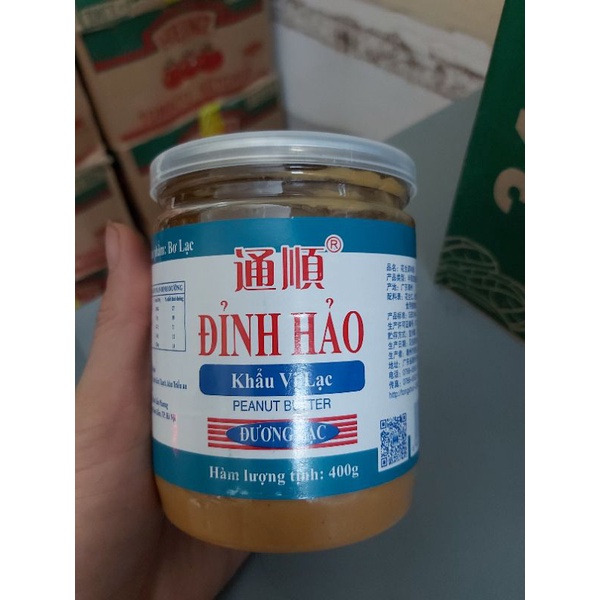 Bán sỉ 400g Bơ đậu phộng Lạc Đình Hảo