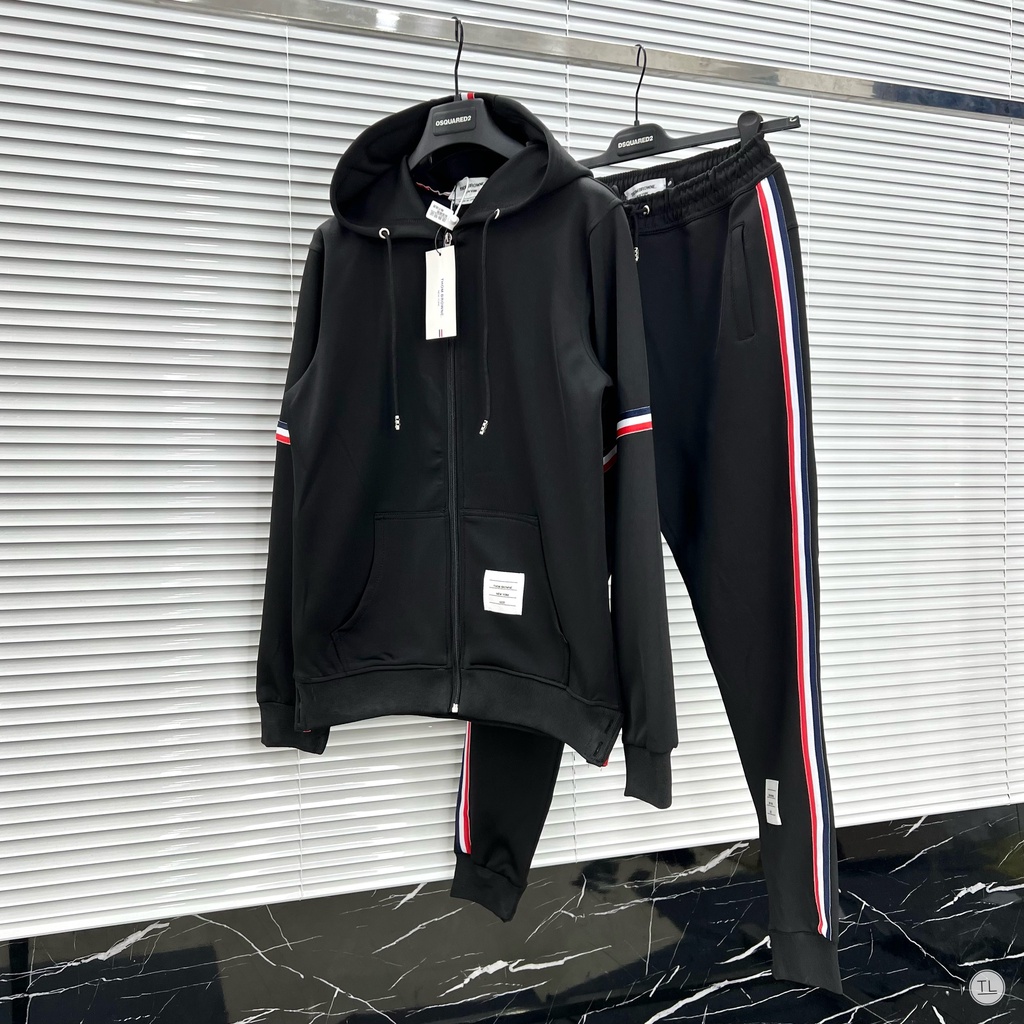 🔥Hot🔥Bộ nỉ Thom Browne áo có mũ thiết kế hot trend Nam Nữ Thu Đông 2022