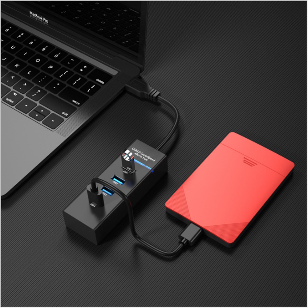 Bộ chuyển đổi usb 3.0 đa năng 4 ports hub - Hub usb 3.0 4 port tốc độ cao