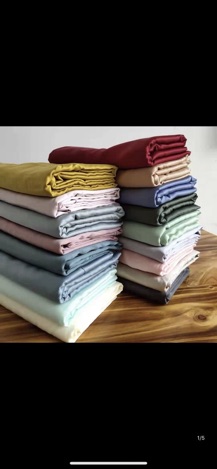 [TENCEL 60s] Bộ Ga Gối Lụa Tencel 60s Đơn Sắc Cao Cấp