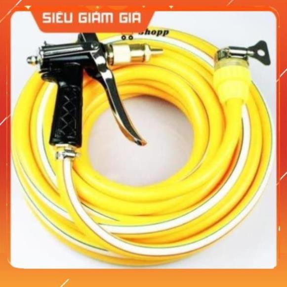 Bộ vòi xịt tăng áp 3 lần rửa xe tưới cây điều chỉnh mức nước tiết kiệm nước đa năng 206400 [SKM]