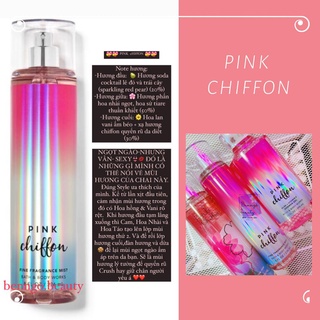 [BILL MỸ] PINK CHIFFON - BỘ XỊT THƠM DƯỠNG THỂ BATH AND BODY WORKS