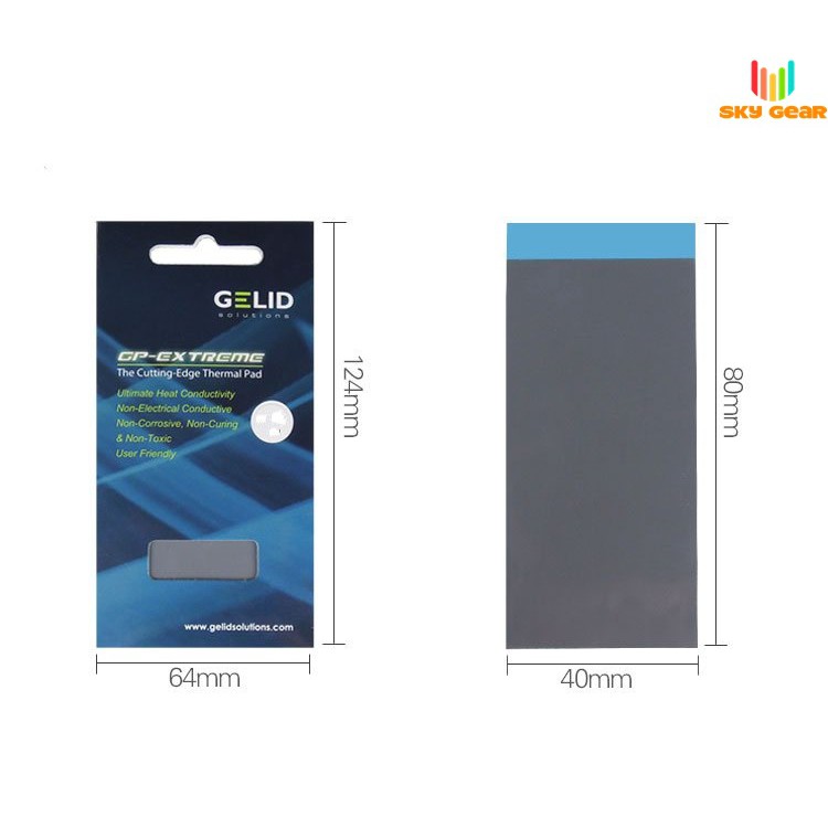 Miếng tản nhiệt cao cấp Gelid Thermal Pad GP-EXTREME 12W/mk