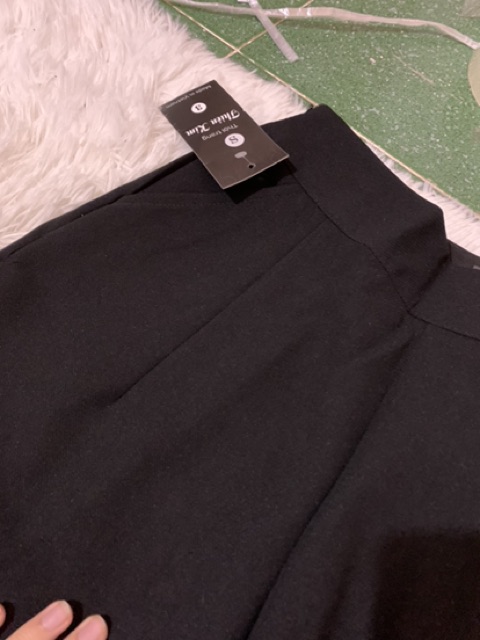 Quần tây baggy công sở xẻ gấu siêu hot