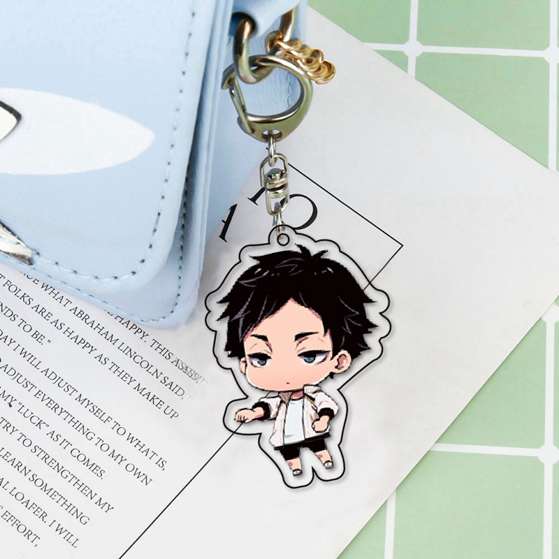 Tmdbyx Móc Khóa thiết kế hình Nhân Vật Haikyuu Haikyuu độc đáo