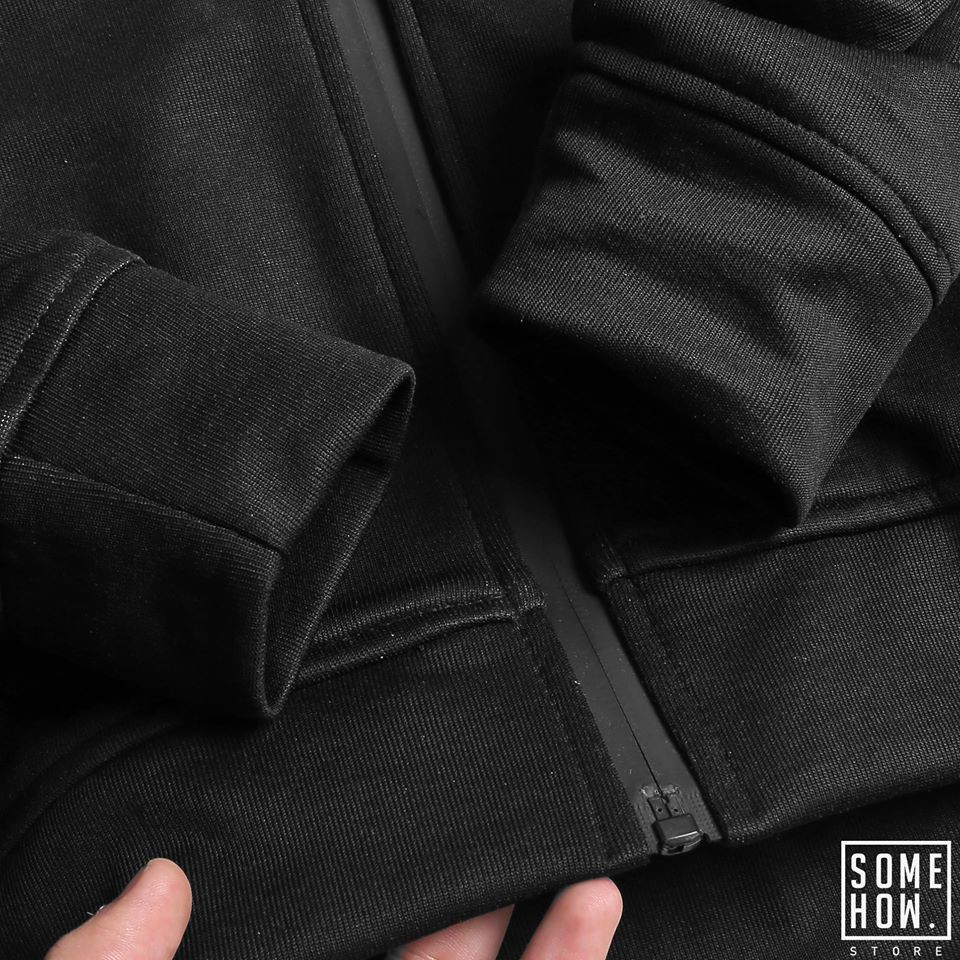 Áo Khoác Nam,Áo Khoác Có Nón Đen Nam INF ,Vải Thun Nỉ Co Giãn Form Regular AK002738, SOMEHOW | BigBuy360 - bigbuy360.vn