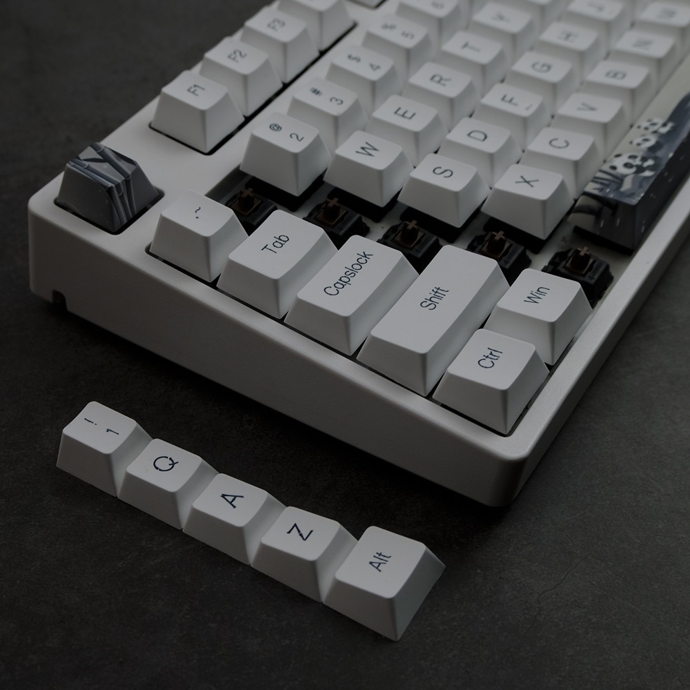 Gói phím gấu trúc GMK, 140 phím keycaps Cherry Profile DYE-SUB Cá nhân hóa GMK Keycaps cho bàn phím cơ