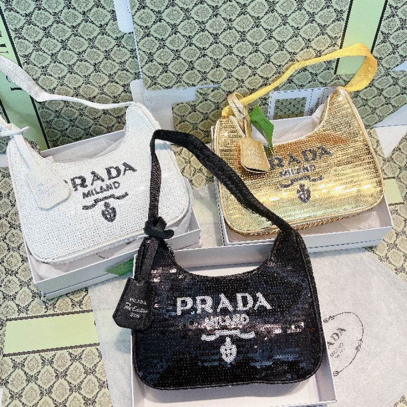 TÚI PRADA CẮP NÁCH SUPER FULL BOX SZ 22