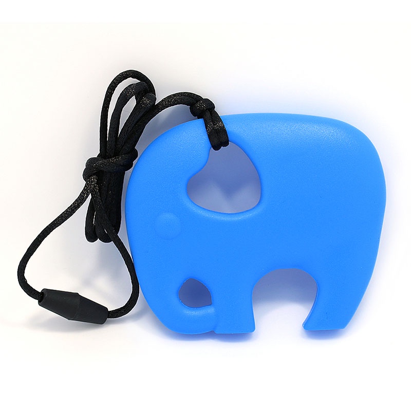 Đồ Chơi Ngậm Nướu Hình Chú Voi Bằng Silicone Dành Cho Trẻ Em