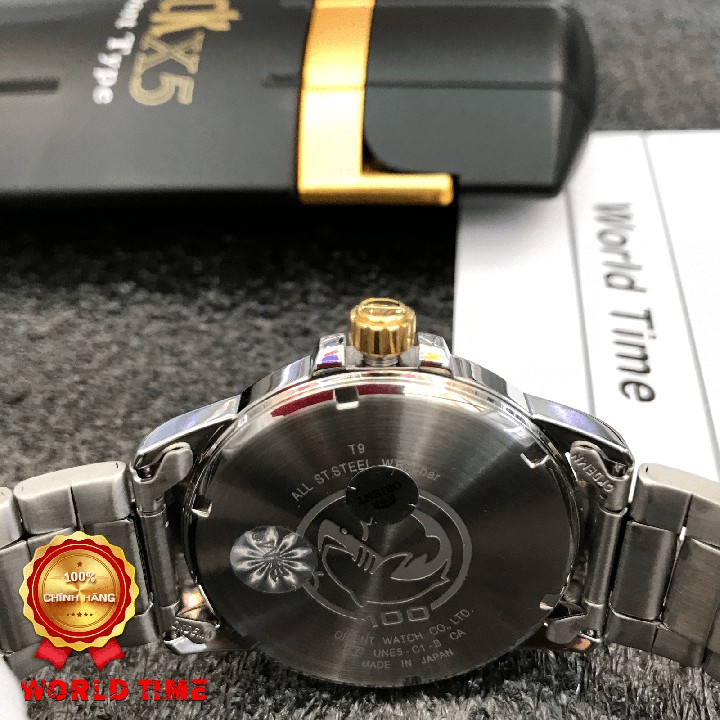 Đồng hồ Nam Orient SUNE5002W0 Chính hãng, Bảo hành 3 năm, Chống nước, Dây thép