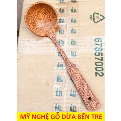 Vá canh lớn bằng gỗ dừa - (HÀNG LOẠI 1) - mỹ nghệ dừa bến tre