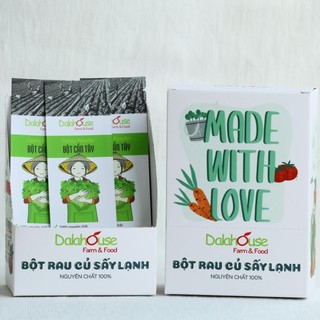 (HCM) Bột cần tây giảm cân & detox Dalahouse 10/50gr