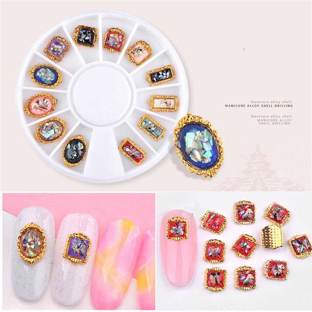 [Hàng mới về] Hộp phụ kiện trang trí móng nghệ thuật 3D tự làm