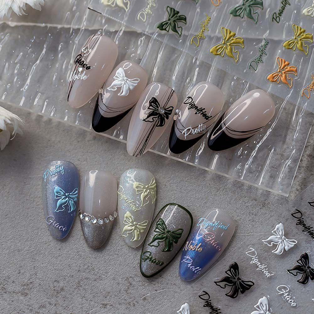 Miếng Dán Trang Trí Móng Tay Hình Trái Cây Xinh Xắn