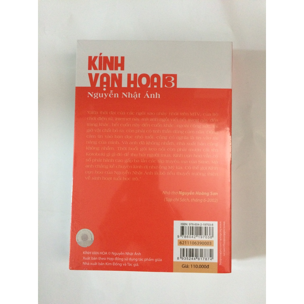 Sách - Kính vạn hoa (Bộ dày) - Tập 3