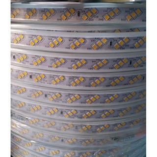 Led dây đôi 5730 và led dây 2835 -3 hàng hắt trần(set 10m kèm giắc)