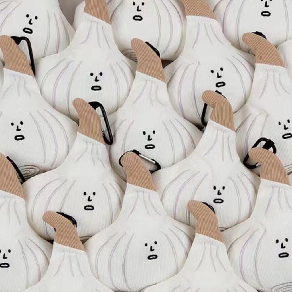 Móc Khóa Hình Búp Bê Hoạt Hình Nhồi Bông Đáng Yêu