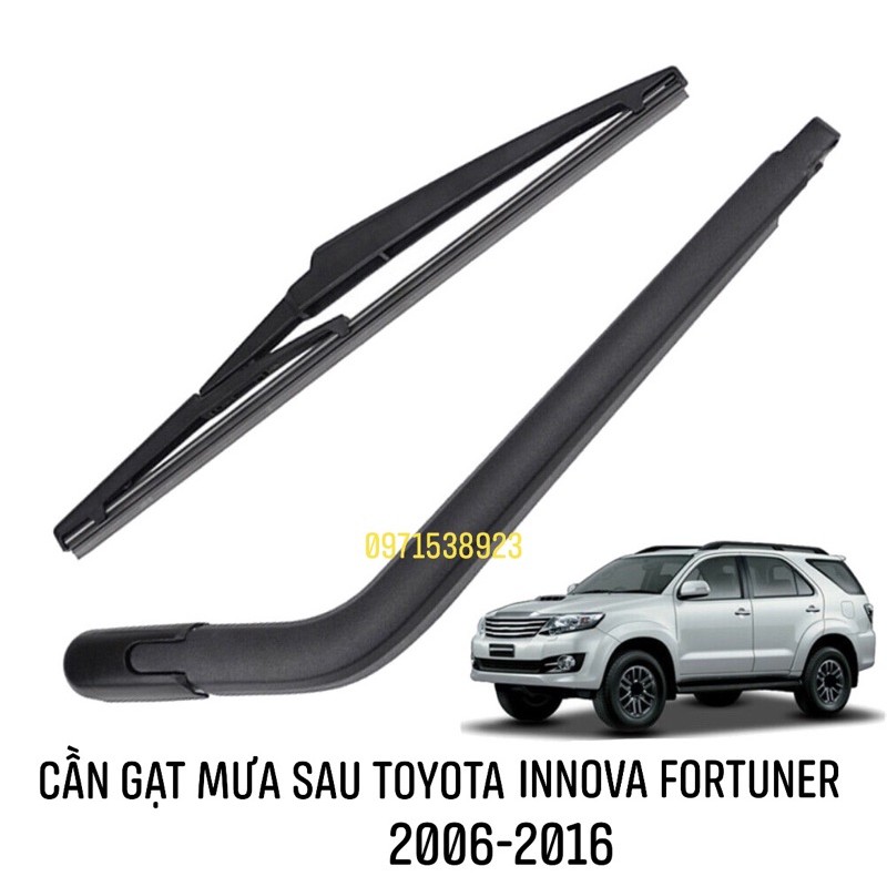 Bộ cần gạt mưa sau toyota innova fortuner 852410010