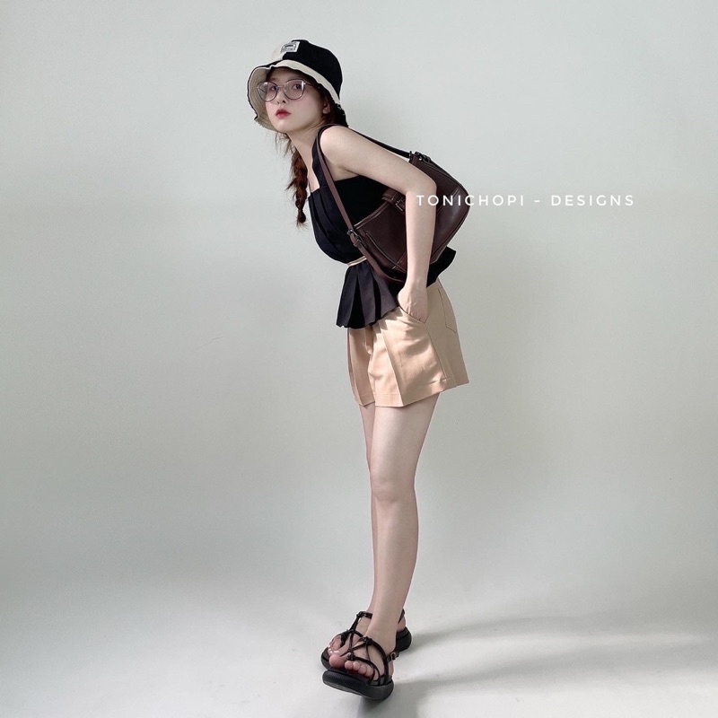 Áo xếp ly nhấn eo - ToniChoppi