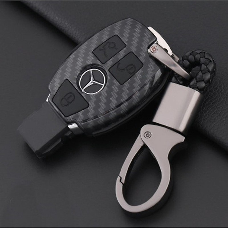 Ốp chìa khóa ô tô vân carbon cao cấp dành cho full các dòng xe
