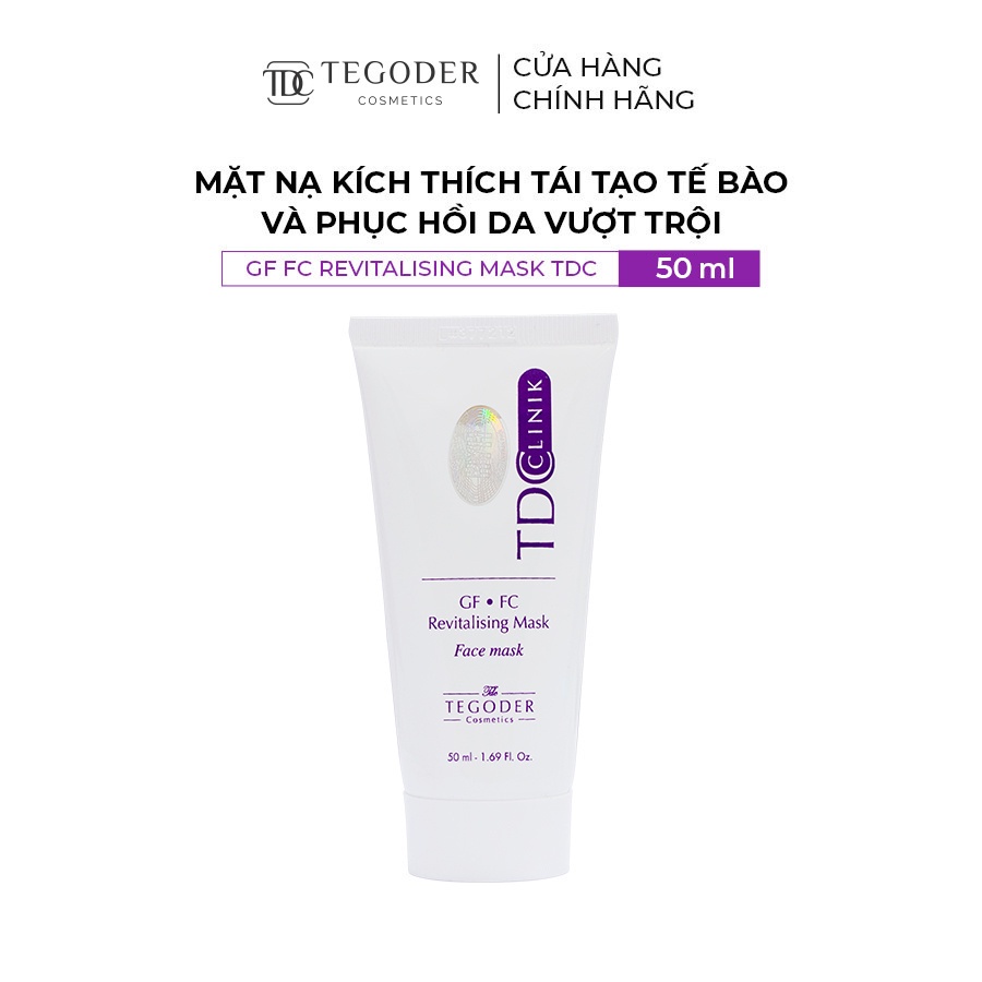 Mặt nạ kích thích tái tạo tế bào và phục hồi da vượt trội Tegoder GF FC Revitalising mask TDC 50 ml mã 1401