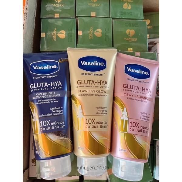 Sữa Dưỡng Thể VASELINE GLUTA-HYA Thái Lan