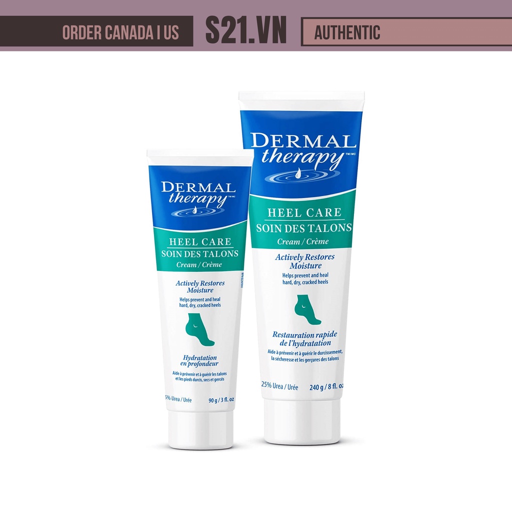 Kem Dưỡng Ẩm Phục Hồi Gót Chân Dermal Therapy Heel Care Cream Actively Restores Moisture