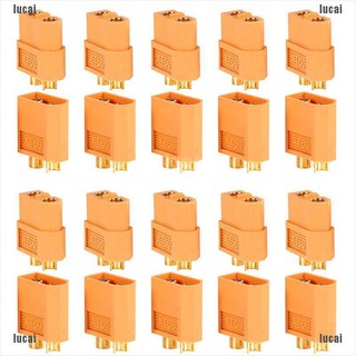 20pcs 10 pairs xt60 male female bullet connectors plugs for rc lipo battery
