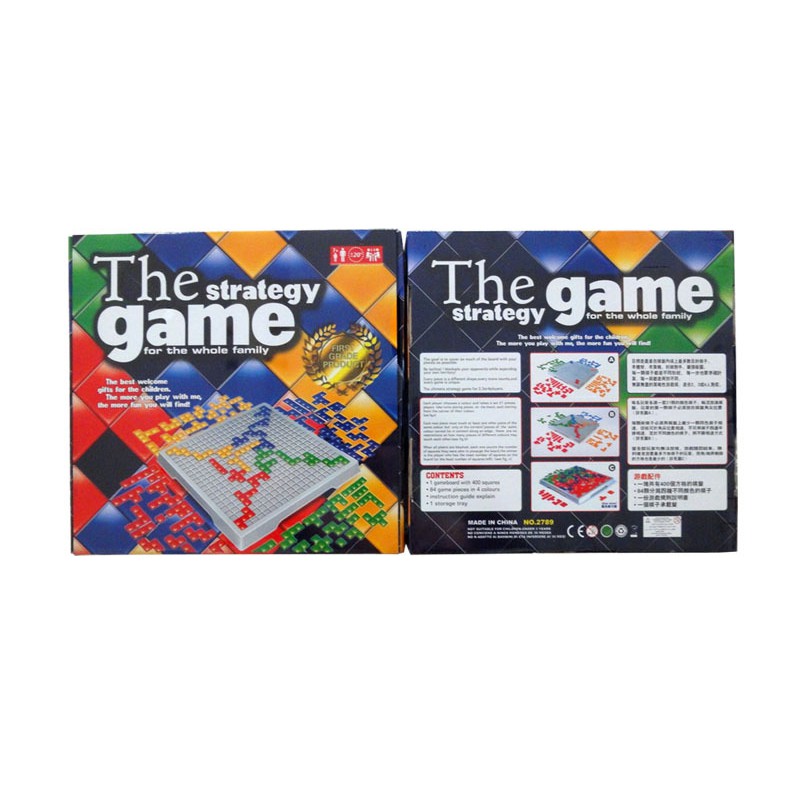 Trò Chơi Blokus Cho 2-4 Người Chơi, Board Game Chiến Thuật Trí Tuệ