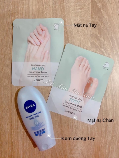 Mặt nạ dưỡng trắng và mềm tay chân THE SAEM | BigBuy360 - bigbuy360.vn