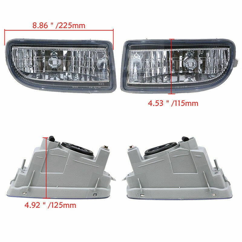 Đèn Sương Mù Chất Lượng Cao Cho Xe Hơi Toyota Land Cruiser 100 LC100 FJ100 1998-2007 8122160042 8121160122