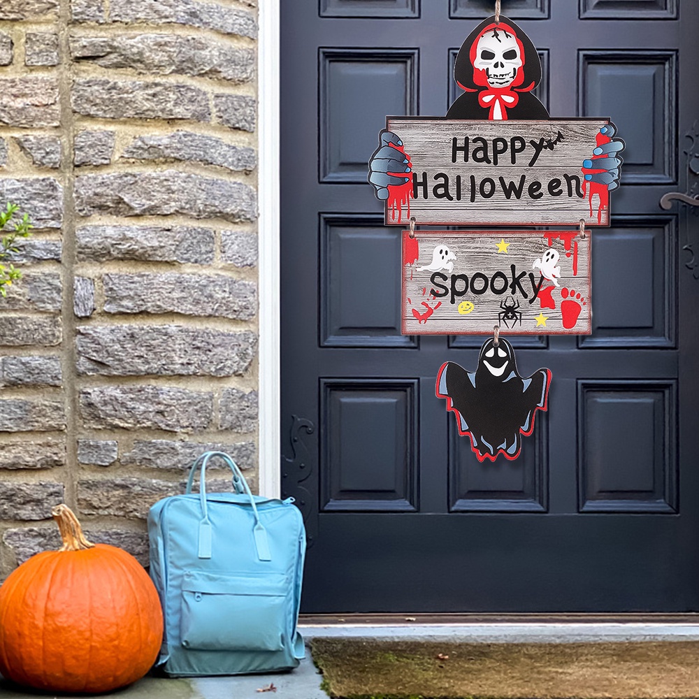 Biển Hiệu Treo Cửa Trang Trí Halloween