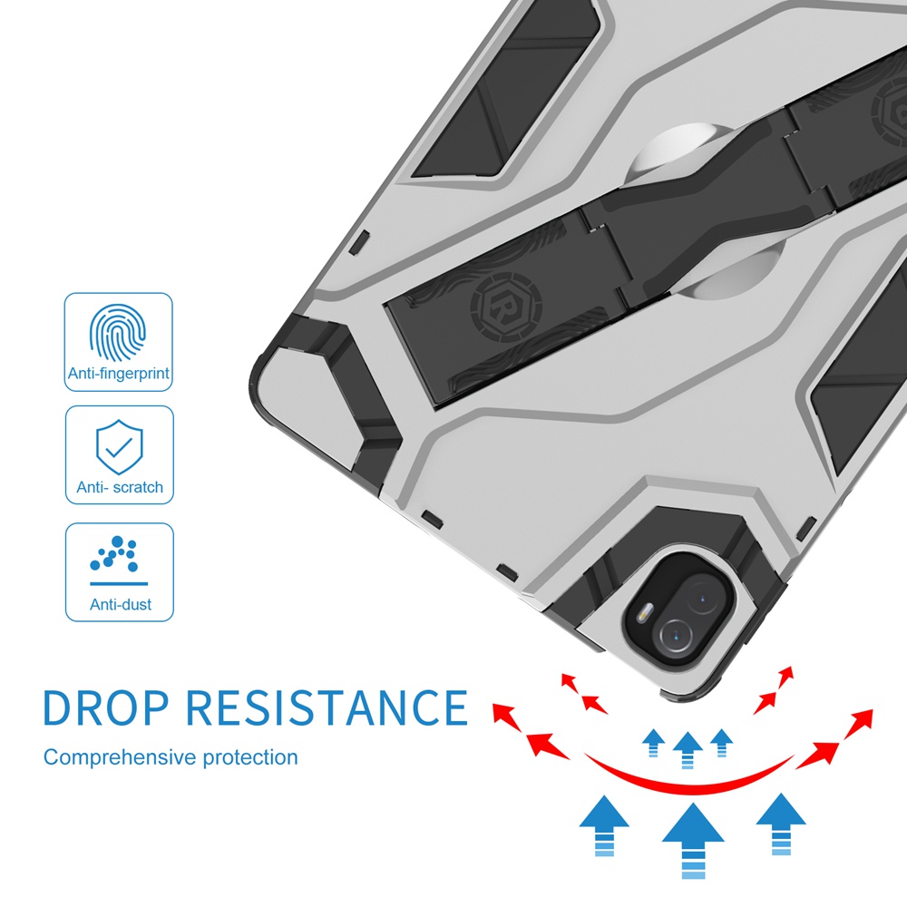 Ốp Bảo Vệ Máy Tính Bảng TPU + PC Chống Sốc Có Giá Đỡ Và Dây Đeo Tay Cho Xiaomi Mi Pad 5 MiPad5 Pro 11 inch 2021