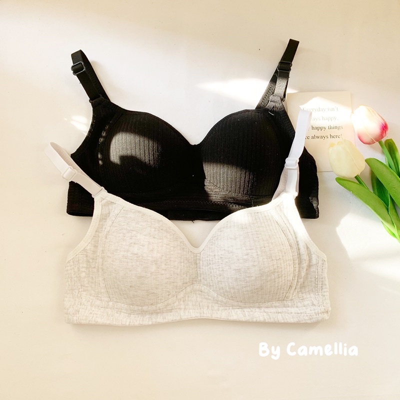 Áo lót nâng ngực cotton thoáng mát