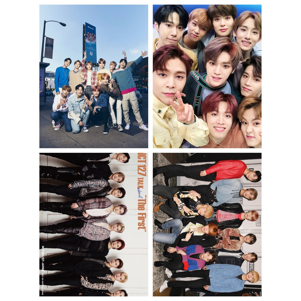 Bộ 20 ảnh nhóm NCT 127 kích thước 9x12 (có in theo yêu cầu)