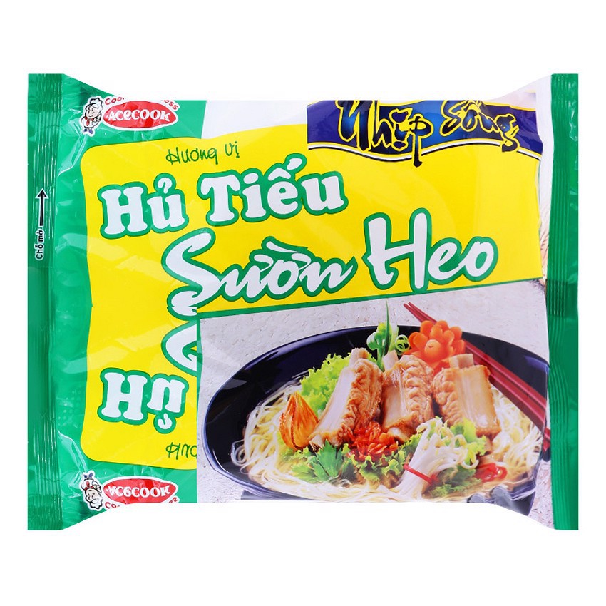 Hủ Tiếu Nhịp Sống Hương Vị Sườn Heo gói 70g- ACECOOK | BigBuy360 - bigbuy360.vn