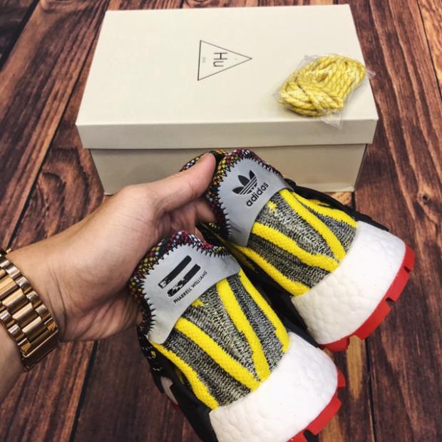 🇸🇲 Giày NMD Human Race cao cấp Boost ép gym thể thao (Vàng)