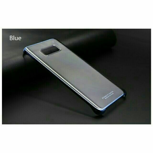 Ốp lưng Clear cover cho Samsung Galaxy S8 Plus viền màu