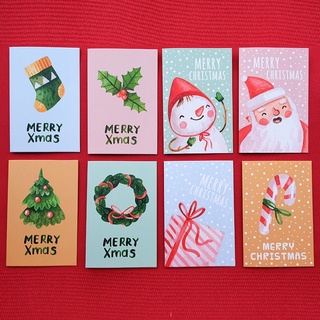 [Có bao thiệp] Thiệp Noel mini cao cấp dễ thương (TH62)