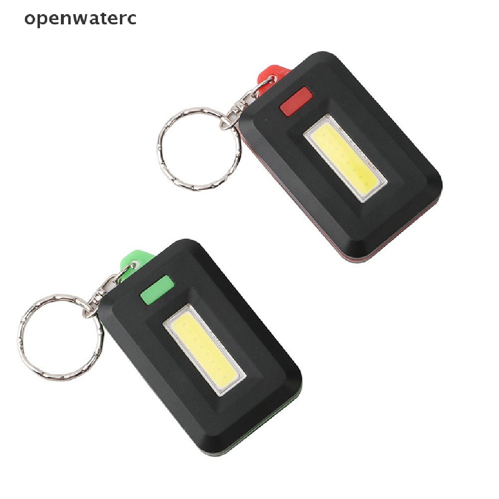 Đèn Cob mini có móc khóa thiết kế nhỏ gọn cho cắm trại / leo núi chất lượng