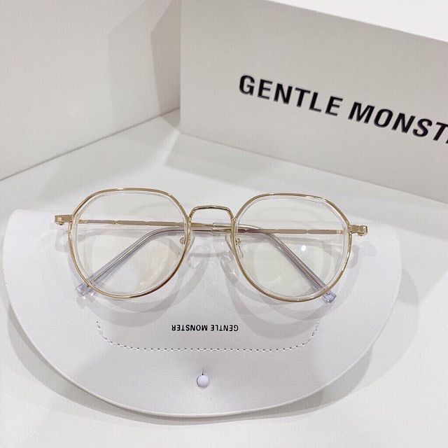Gọng kính cận Jolie Eyewear chất liệu kim loại đa giác 110  chống ánh sáng xanh, UV400