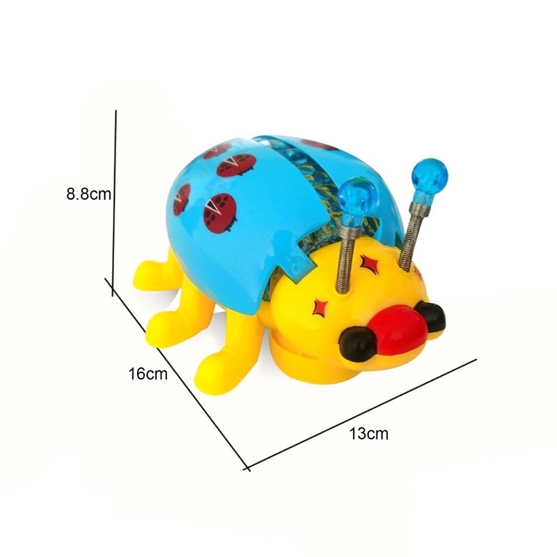 Đồ Chơi Bọ Rùa Phát Nhạc Và Nháy Đèn Led Siêu Dễ Thương Cho Bé