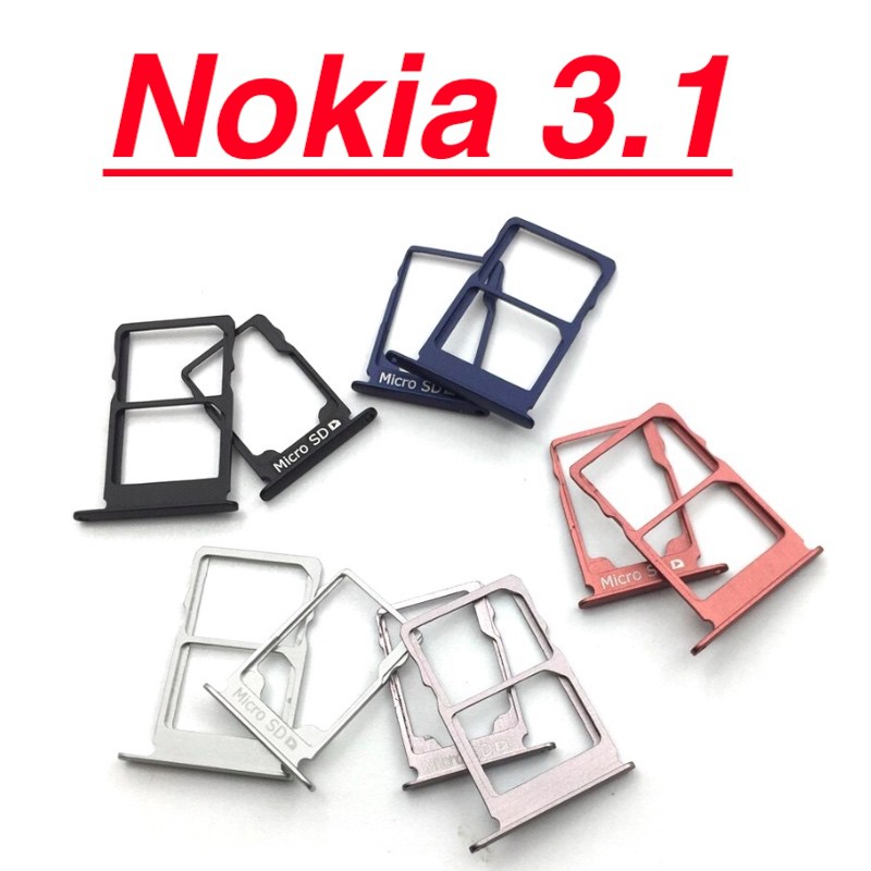 ✅ Chính Hãng ✅ Khay Sim Khay Thẻ Nhớ Nokia 3.1 Chính Hãng Giá Rẻ