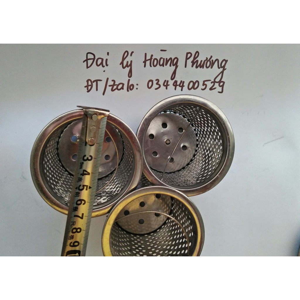 giỏ/lắp chắn rác bồn rửa bát inox