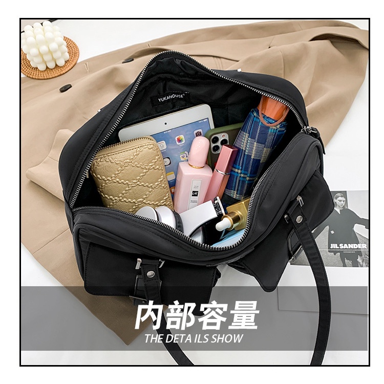 Two-pocket large-capacity handbag outdoor one-shoulder bag