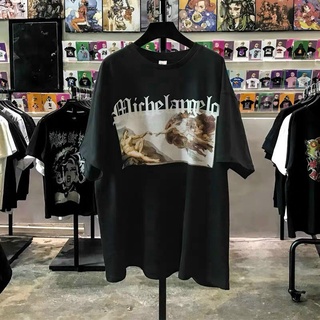 ÁO THUN ANGELO ĐEN FORM RỘNG TAY LỠ - CHẤT THUN COTTON CO GIÃN 4 CHIỀU