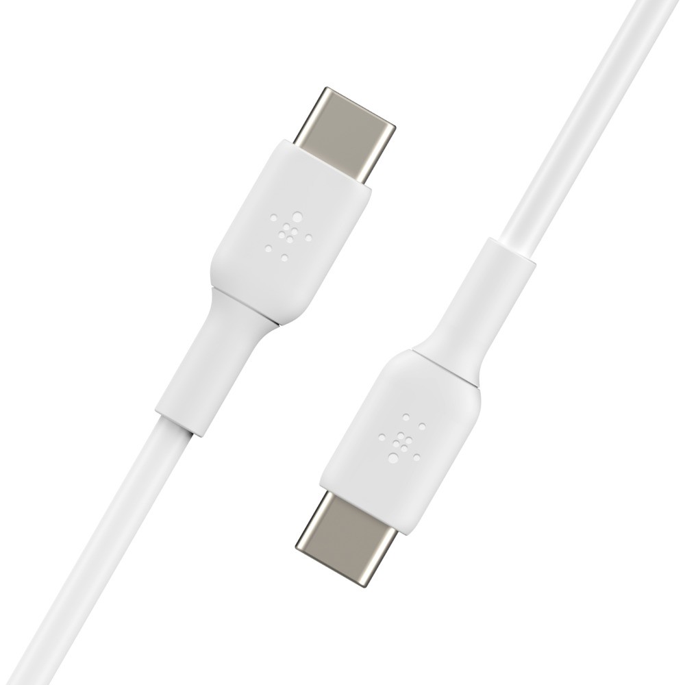 Cáp USB Type C to USB Type C BOOST↑CHARGE™ Belkin vỏ nhựa 60W, 1M &amp; 2M - Hàng Chính Hãng - CAB003bt