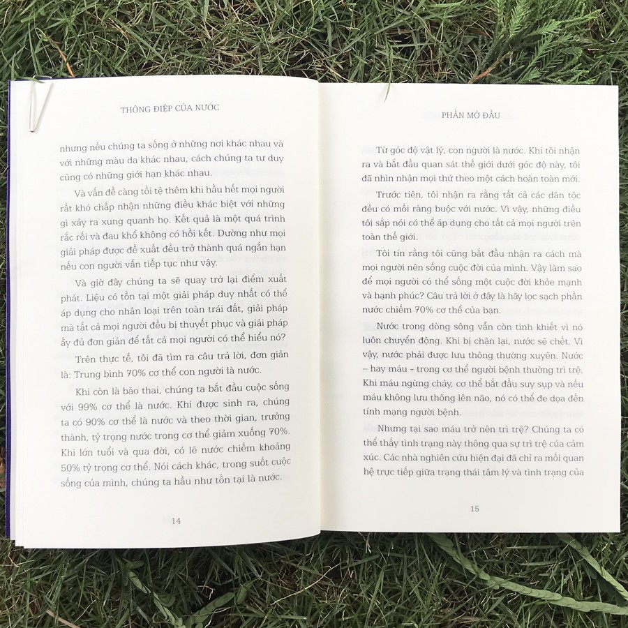 Sách - Thông Điệp Của Nước (Tái Bản) | BigBuy360 - bigbuy360.vn