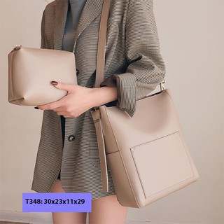 Túi xách tote da nữ đeo chéo vai đi học đi làm đẹp đơn giản phong cách hàn quốc T348