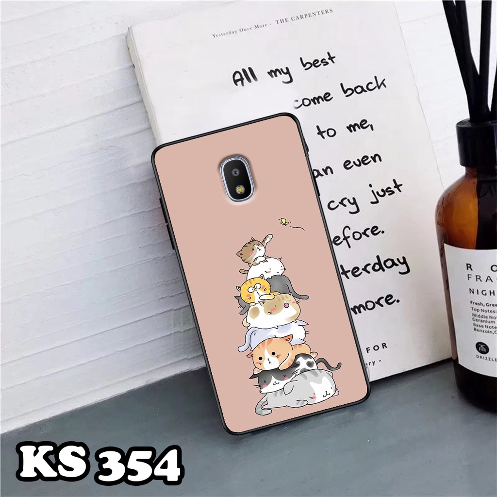 Ốp lưng Samsung J3 - J3 LTE - J3 2016 - J3 Pro - Ốp in hình Cat&amp;Bear đáng yêu - Chất liệu TPU siêu bền, bảo vệ máy